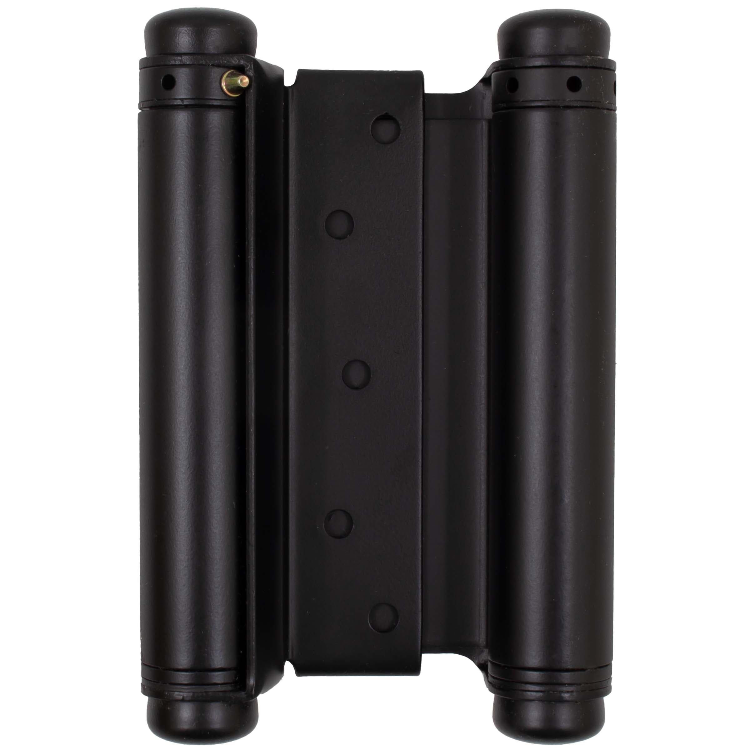 Matte Black Heavy-Duty 6-Inch Double Acting Spring Door Hinge