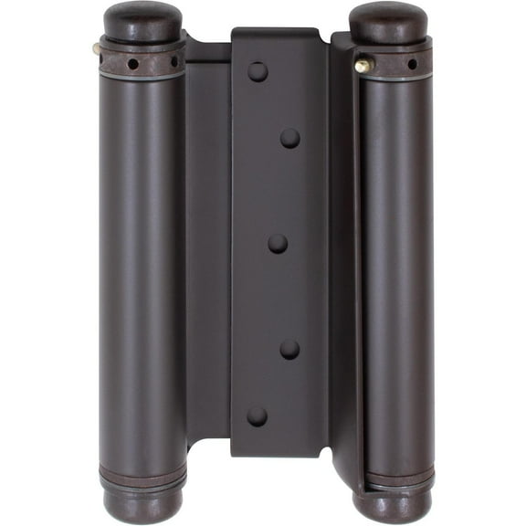 Heavy-Duty Double Acting Spring Hinge, 6 Inches, Fits Doors 1-1/4" to 1-3/4" Thick, 1-Pack, Oil-Rubbed Bronze by Stone Harbor Hardware