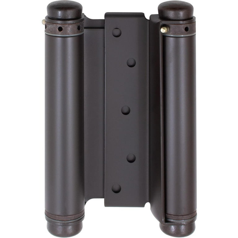 3 in. x 3 in. Oil-Rubbed Bronze Double-Action Spring Door Hinge 3 in. x 3 in. Oil-Rubbed Bronze Double-Action Spring Door Hinge