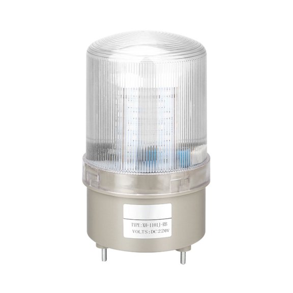 Heavy Duty Double Color Strobe Light with High Decibel Alarm Emergency Beacons Light Suitable for Construction Site Warning