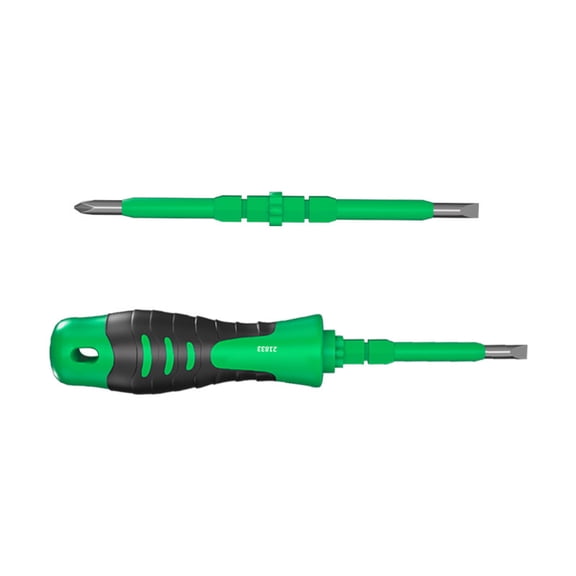 Heavy Duty Double Ended Magnetic Screwdriver Heavy Duty Double Tip Design High Torques for Mechanics Electrical Repairs