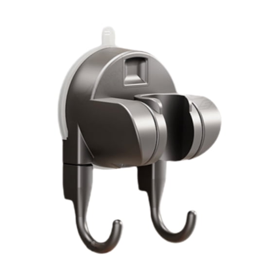 Heavy Duty Double Hook Suction Cup Hangers for Bathroom & Kitchen, Strong Removable No Drill Suction Hangers for Glass, Tile, Shower, RV