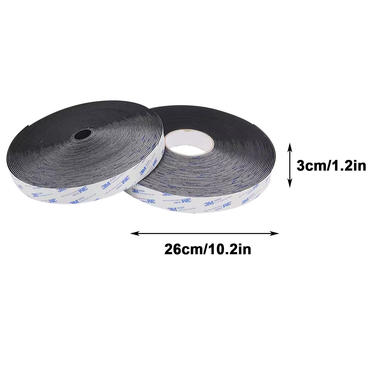 Heavy Duty Double-Sided Adhesive Tape | 16mm x 3M | Heat Resistant 120°C & Cold Resistant -10°C | Strong Bond for DIY, Automotive & Industrial Use