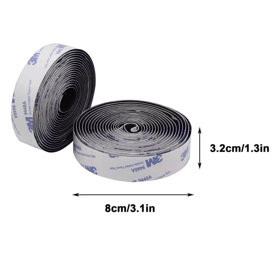 Heavy Duty Double-Sided Adhesive Tape | 16mm x 3M | Heat Resistant 120°C & Cold Resistant -10°C | Strong Bond for DIY, Automotive & Industrial Use
