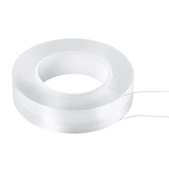 Heavy Duty Double Sided Tape 16ft Nano Mounting Tape 3 Pack Strong Adhesive Reusable Clear Removable Wall Strips for Home Office Car Outdoor Use