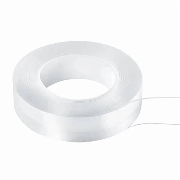 Heavy Duty Double Sided Tape-16ft Nano Mounting Tape (3 Pack) with Strong Adhesive,Clear and Reusable for Home,Office,Car,and Outdoor Use