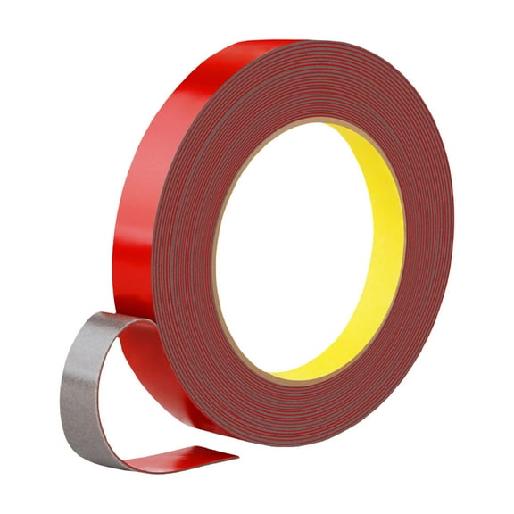 Heavy Duty Double Sided Tape Heavy Duty Double Sided Tape 33m Mounting Tape Acrylic Foam Waterproof Heat Resistant for Indoor Outdoor Mounting Carpet Signs License Mounting Tape