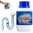 thumbnail image 1 of Heavy-Duty Drain Clog Remover Powder, 260g Pipe Cleaner for Slow Drains and Complete Blockages, Odor-Eliminating, Fast-Acting Formula for Household Plumbing（Color）, 1 of 7