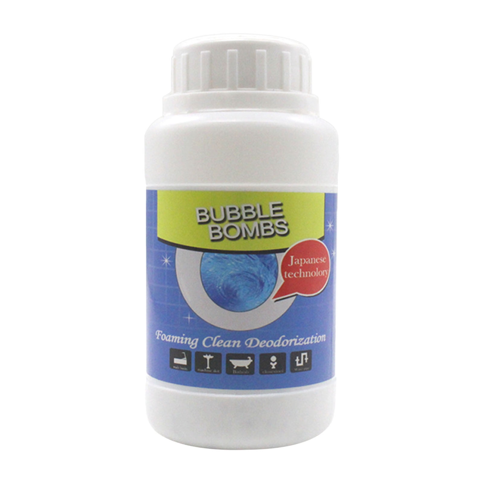 Declogged Powder Heavy Duty Drain Unblocker Powder 260g, Fast Acting Pipe Cleaner ...