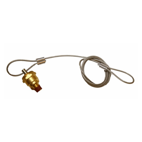 Heavy Duty Drain Valve w/Pull Cable Compatible w/INT 1000C 1968, 1000D 1969 - Replaces 1092588, 12104, Velvac 032058, PTR 08-02355-1050, Tectran 111148, S22889