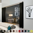 thumbnail image 1 of Heavy Duty Drapery Panel - 180" x 108" 1 Panel - Dark Grey, 1 of 4