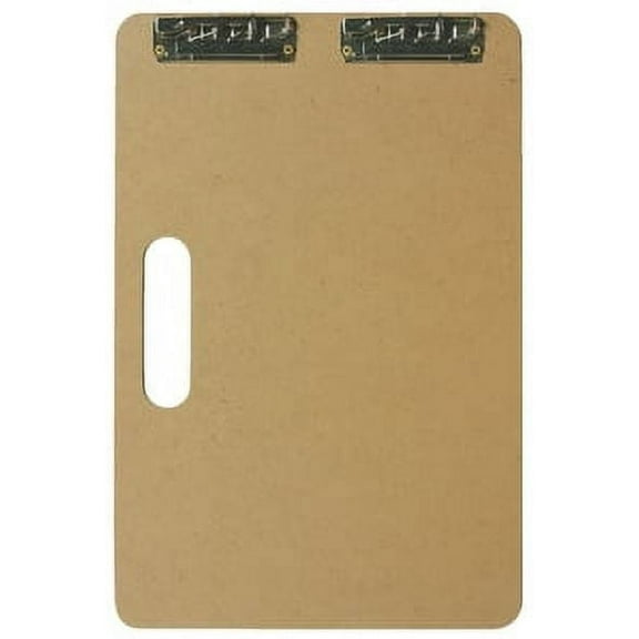 Heavy Duty Drawing Board with Clips, 18 x 18 in