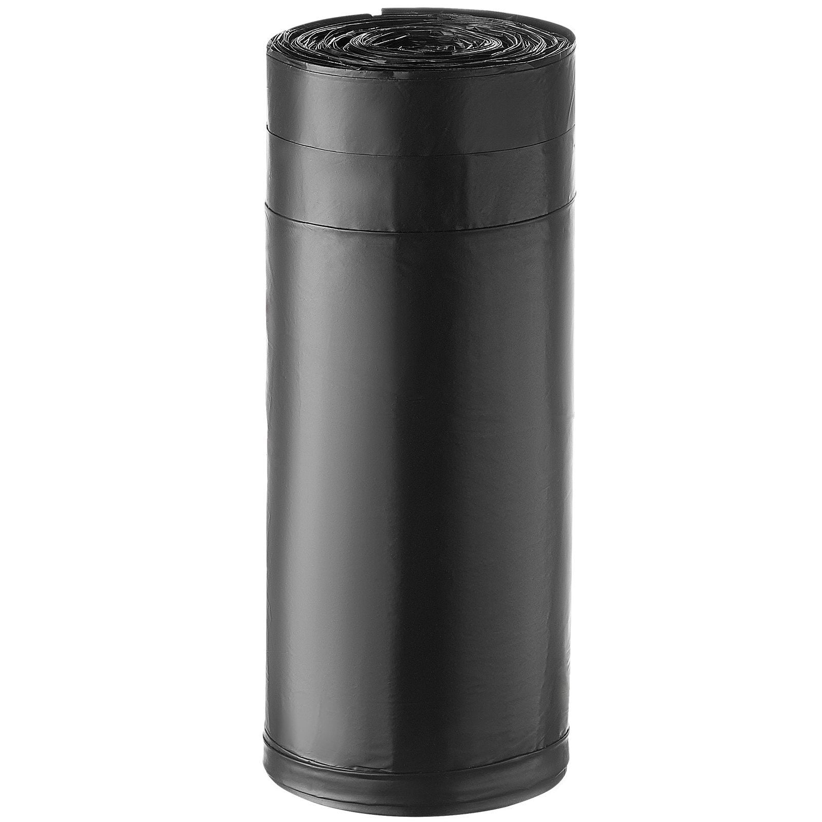 Heavy Duty Drawstring Trash Bags 30 Gallon 50 Count Leak Proof Tall Kitchen Garbage Bags, Tear Resistant Recyclable Bin Liners for Home, Office, RV (Black)