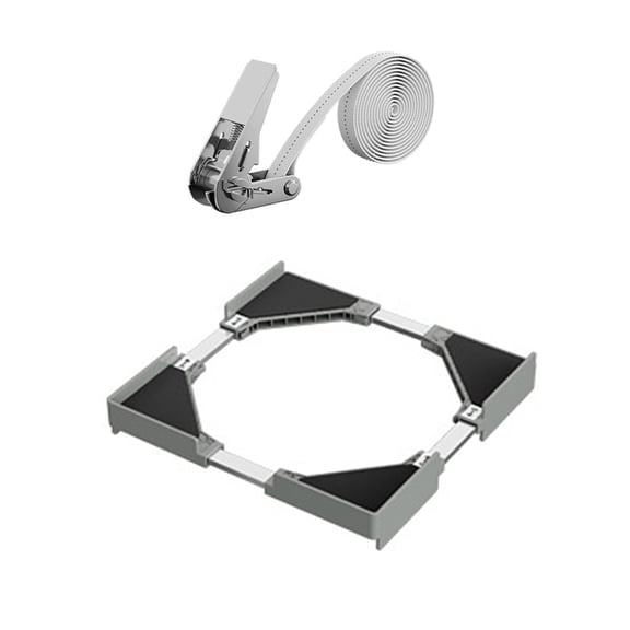 Heavy Duty Dryer Washing Machine Connecting Rack Not Punching Dryer Stacking Rack Anti Drying Accessories