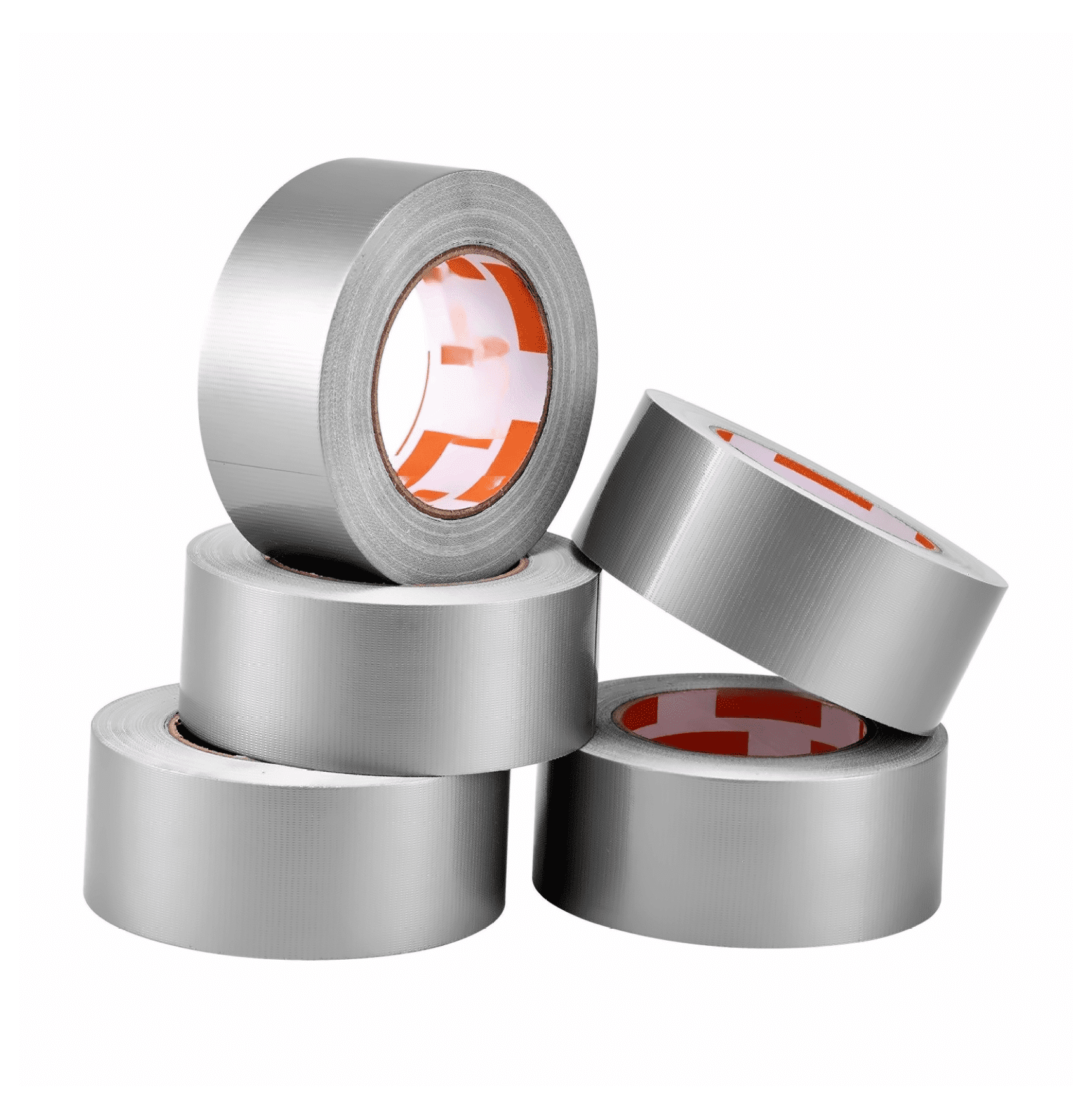 Heavy Duty Duct Tape 2in x 30yd, 5-Pack - Waterproof, Strong Adhesive, Indoor/Outdoor Repair Tape
