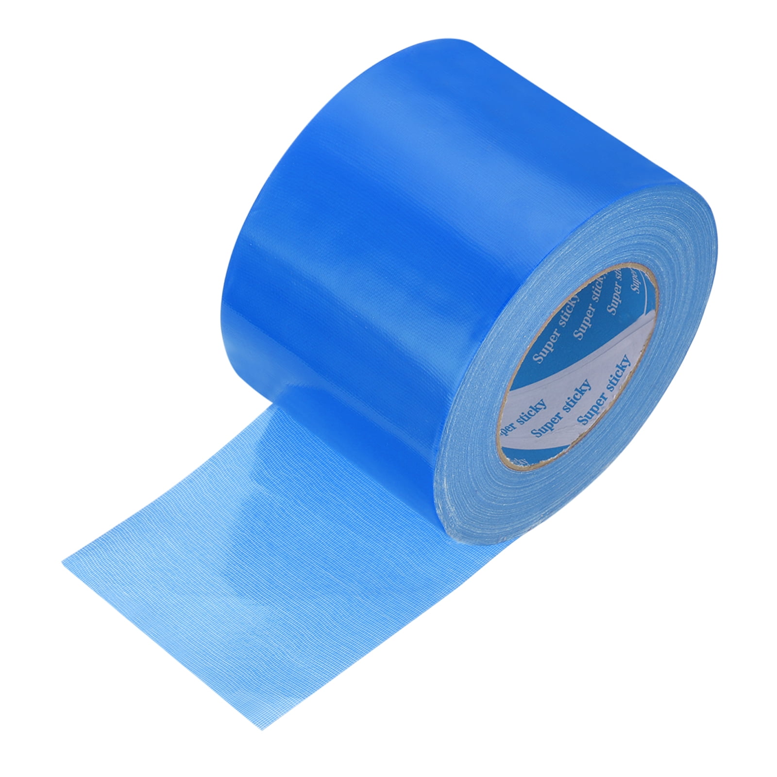 Heavy Duty Duct Tape, 4 Inch x 55 Yard Waterproof Flexible Hand Tear Strong Adhesive Duct Tapes, Blue