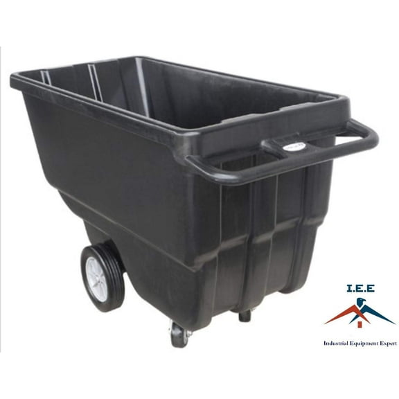 Heavy Duty Dump Tilt Cart 1 Cubic Yard 800-1200 lbs