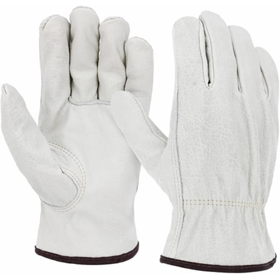 Heavy Duty Durable Cowhide Leather Work Gloves