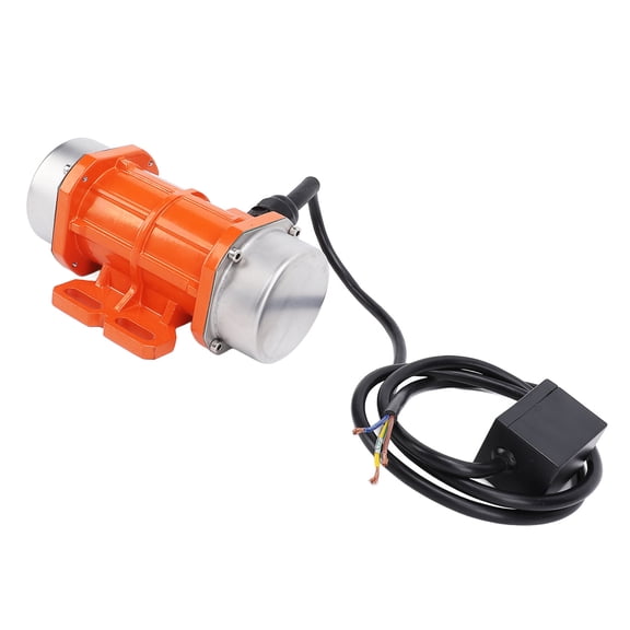 Heavy Duty Electric Concrete Vibration Motor IP65 Waterproof Single Phase Vibrator Motor for Vibrating Table Sifter Mixer (80W, 110V, 3600RPM, 6.69 x 4.33 x 2.95 in / 17 x 11 x 7.5 cm)