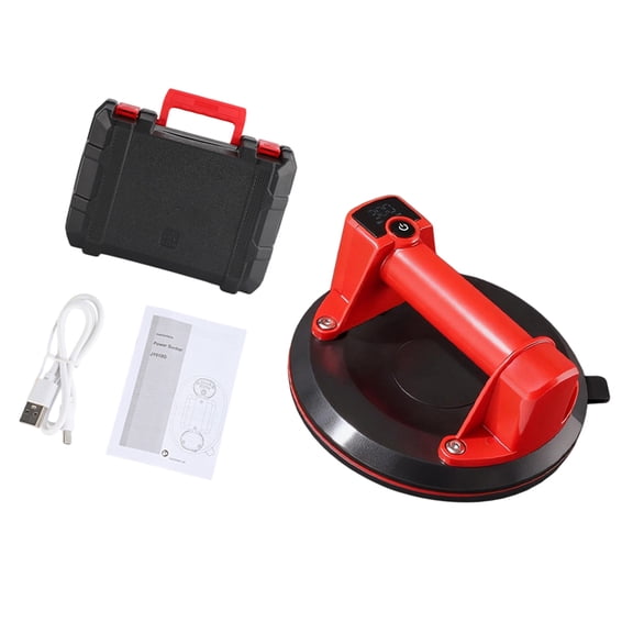 Heavy Duty Electric Suction Cup Lifter Tool Set For Professional Flooring Glass And Stone Installation Projects