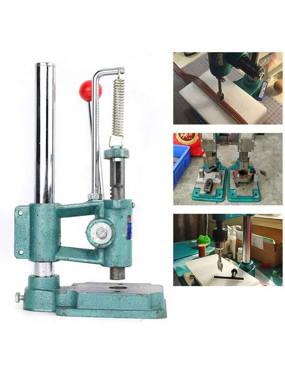 Heavy Duty Embossing Leather Imprinting Machine Stamp Press Punching Logo Tools for Punching, Pronging, Stamping Process