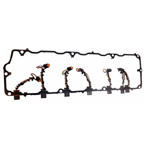 Heavy Duty Engine Valve Cover Gasket Compatible with International IC Corporation Replaces 1842-380-C 101N1842380C96 1842380C95 101N/1842380C96 1842380C96 264-5114 264-5115 SK2645114