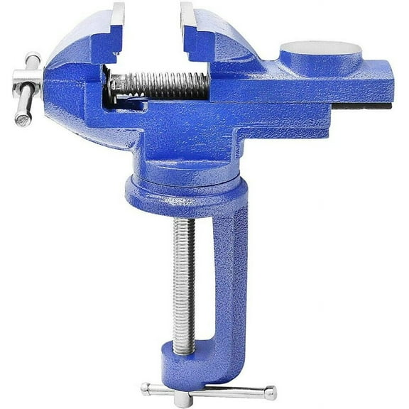 Heavy Duty Engineers Vise Swivel Base Workshop Vice Clamp Jaw Work Bench Table