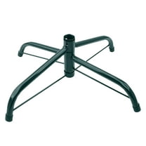 Heavy Duty Christmas Tree Stand with Enlarged Base Folding Metal Xmas Holder Replacement for Secure Holiday Display