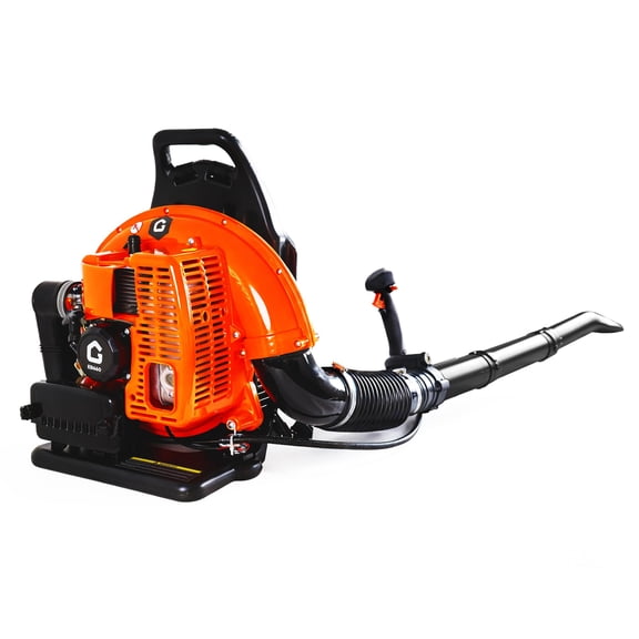 Heavy-Duty & Ergonomic Backpack Leaf Blower – 66CC 4.0HP Gas Powered, 2-Cycle, 880 CFM 320 MPH – Low Vibration, High Speed for Lawn, Yard, Garden & Snow Removal