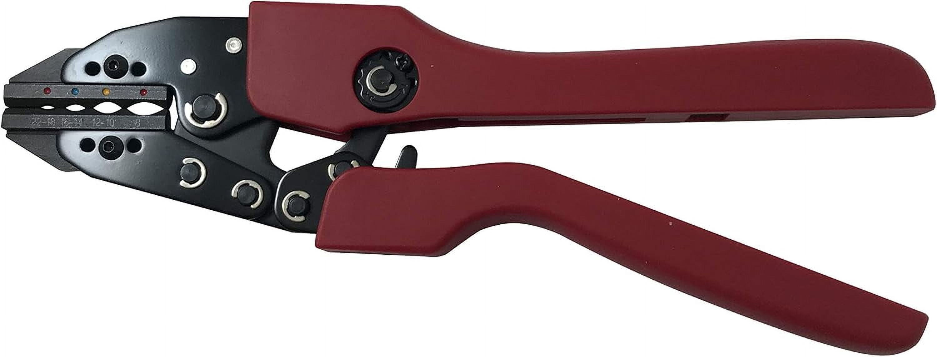 AK-25MA Professional Ratcheting Crimper Tool - For Wire Terminals 1, 2, 5 Mm², Made In Japan