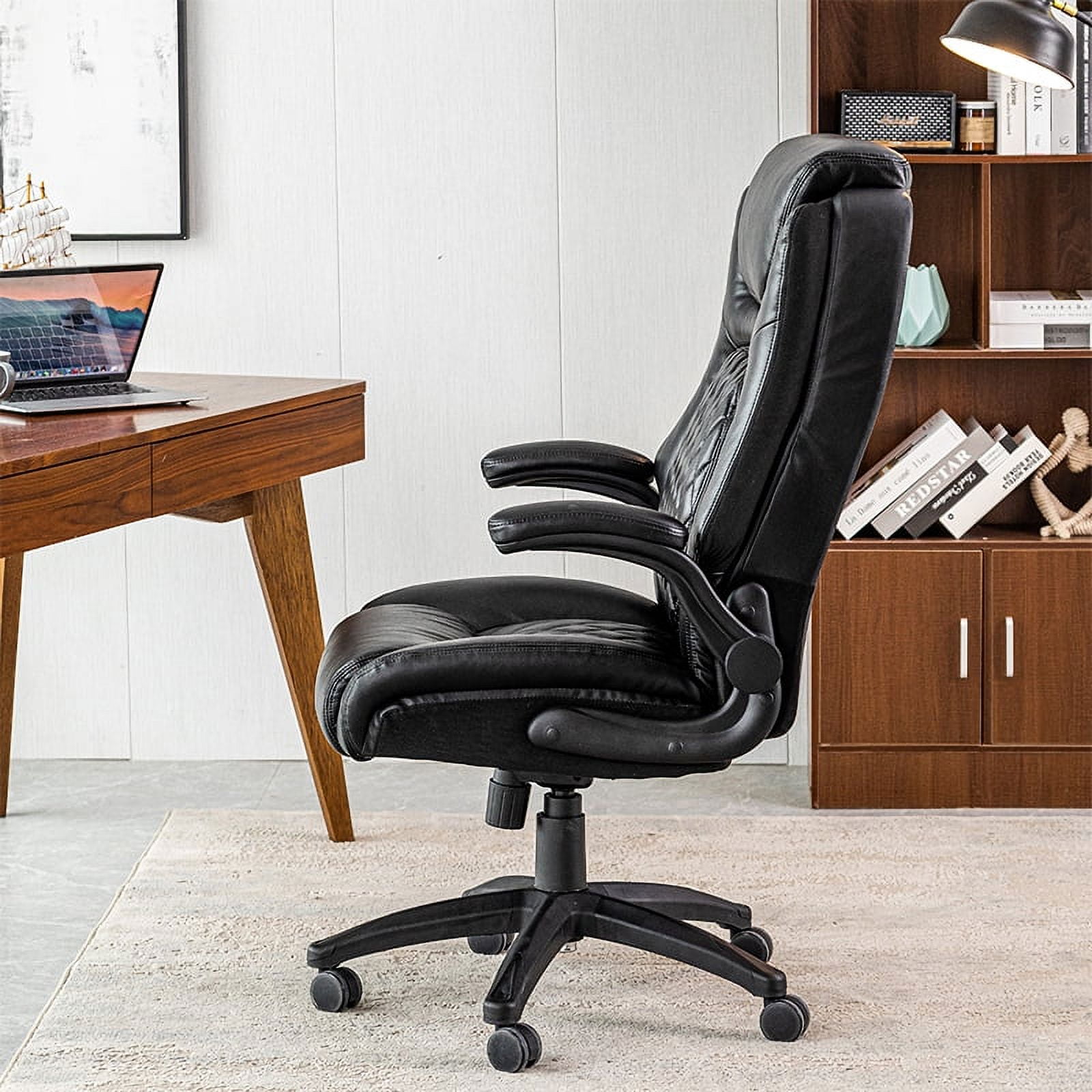 Heavy Duty Executive Office Chair, Big and Tall 400lb Leather Office