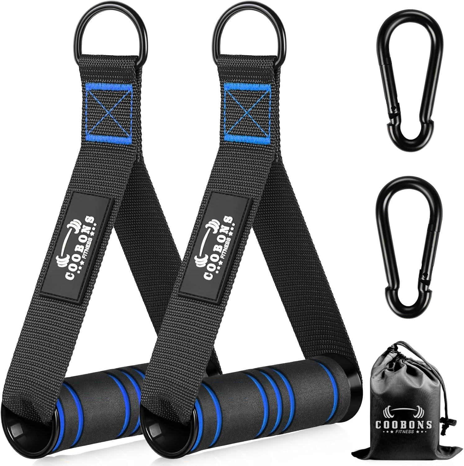 Heavy Duty Exercise Handles, Gym Handles for Cable Machine Attachment ...