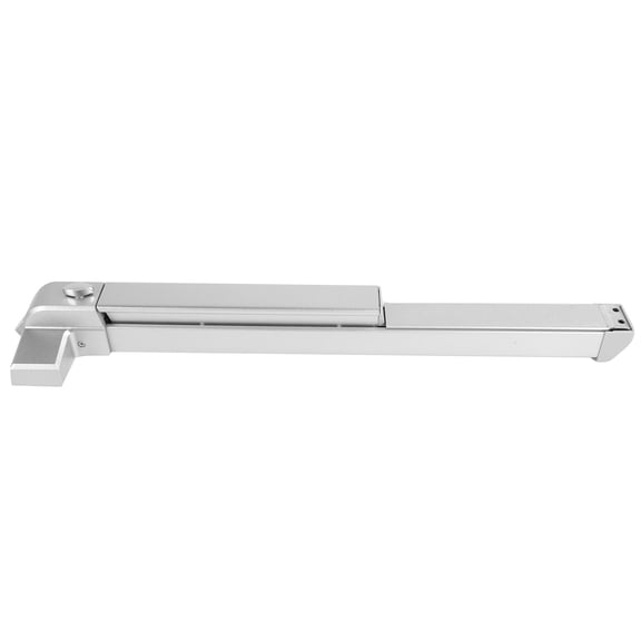 Heavy Duty Exit Door Lock Push Rod Hardware Kit Emergency Fire Escape Panic Bar for Safety Exit Doors, Electroplated Steel Construction (25.6 inches / 65 cm)