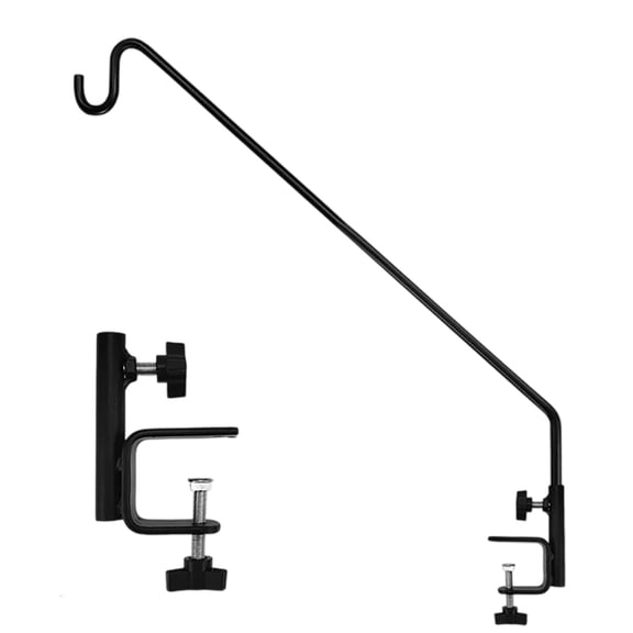 Heavy Duty Extensible Deck Hook - Adjustable for Hanging Bird Feeders, Plants, Wind Chimes, Lanterns