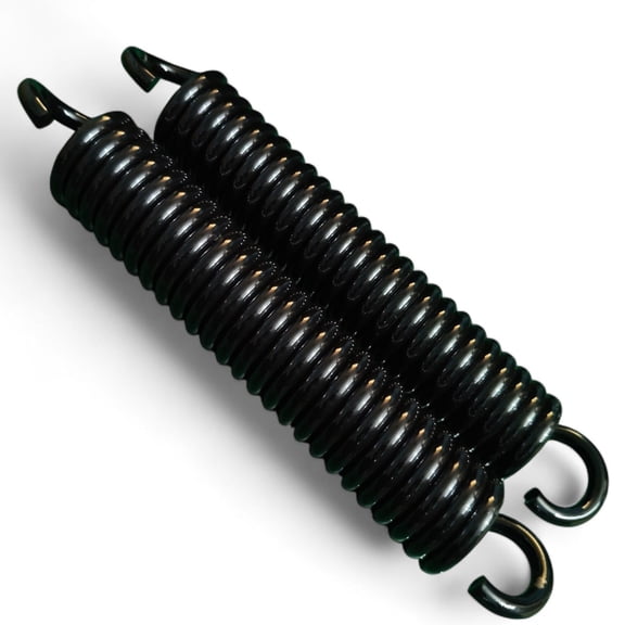 Heavy Duty Extension Spring - 0.332" Wire Diameter, 2" Outer Diameter, 18" Length - Industrial-Grade, High-Tension Replacement Spring for Garage Doors, Trampolines, and Heavy Equipment Set Og 2