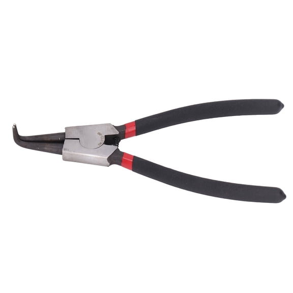 Heavy-Duty External Bent Jaw Snap Ring Pliers 9 inches / 22.86 cm Chrome Vanadium Steel Hand Tool for Ring Installation and Removal