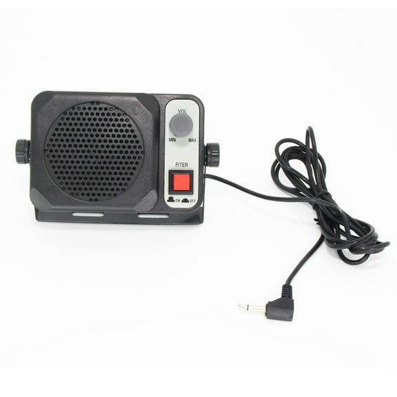 Heavy Duty External Speaker Loudspeaker For Car Cb Radio 3.5mm