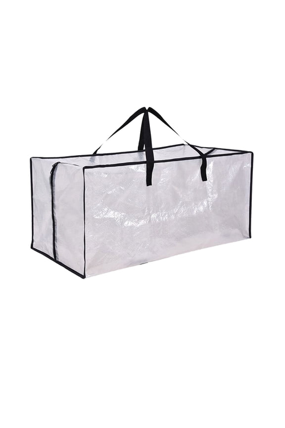 Heavy Duty Extra Large Clear Moving Bags with Backpack Straps for Moving and Storage