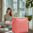thumbnail image 1 of Heavy Duty Extra Large Storage Bags with Reinforced Handles, Double Zipper, for Clothes, Toys, Christmas Decorations, Moving and Packing, Collapsible and Reusable, 1 of 8