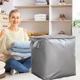thumbnail image 1 of Heavy Duty Extra Large Storage Bags with Reinforced Handles, Double Zipper, for Clothes, Toys, Christmas Decorations, Moving and Packing, Collapsible and Reusable, 1 of 8