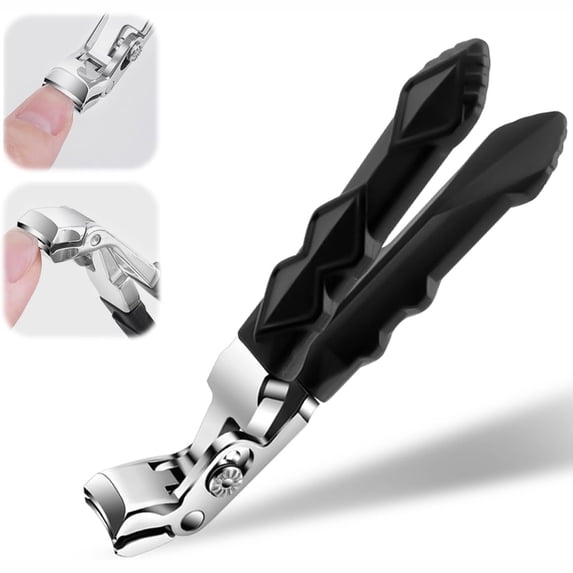 Heavy Duty Extra Large Toenail Clippers for Thick Nails Stainless Steel Professional Pedicure Nail Cutter Tool Ergonomic Grip Durable Foot Nail Trimmer For Men Women Grooming