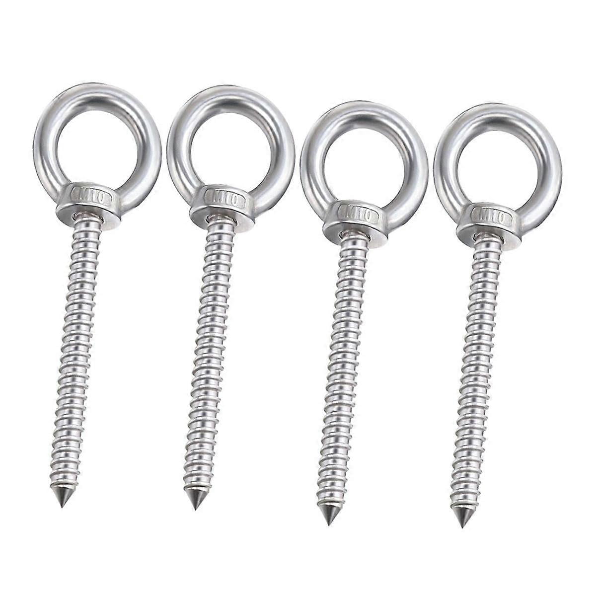 Heavy Duty Eye Hooks Self Tapping Eyelet Screw Load Capacity 700LBS Heavy Duty Screw in Eye