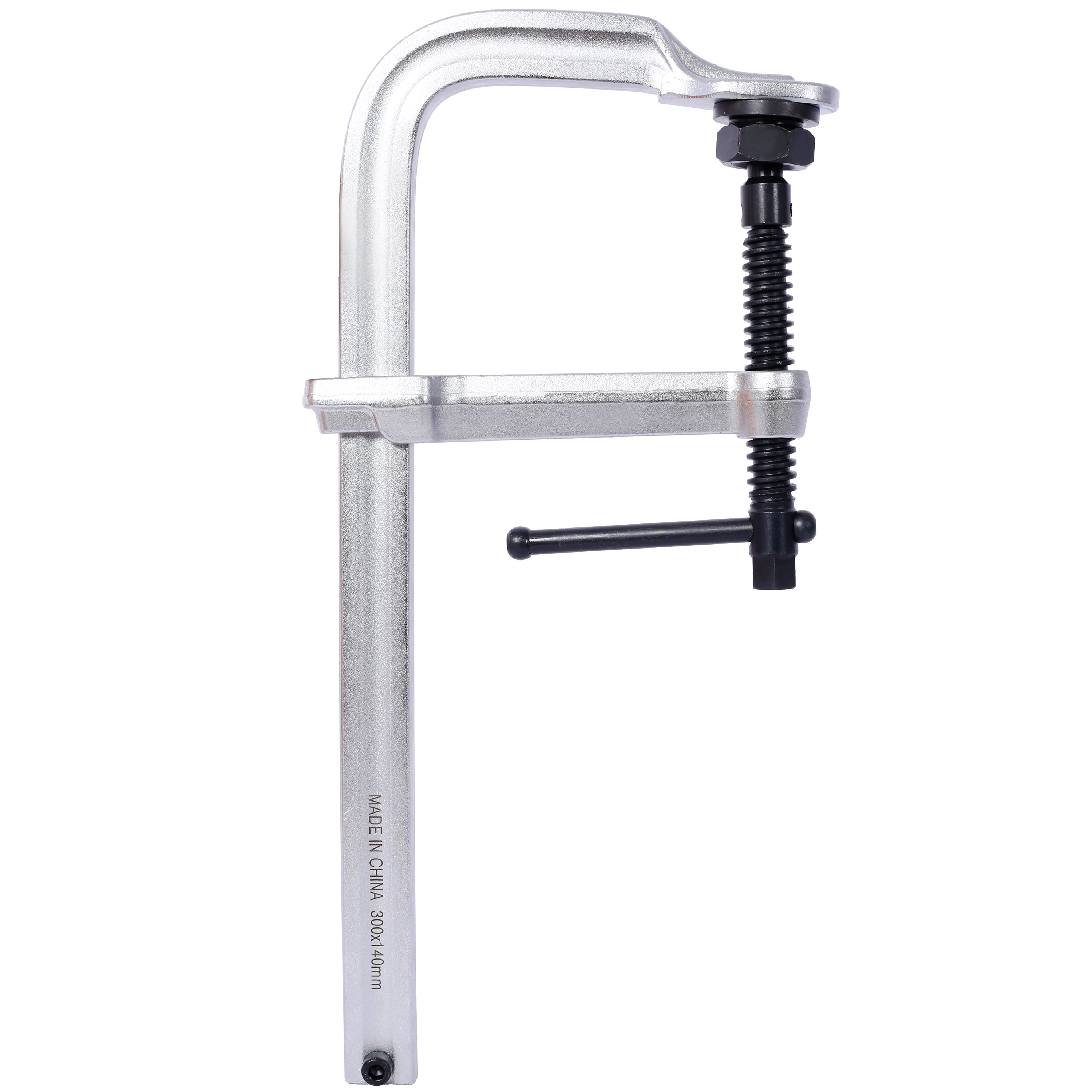 Heavy-Duty F-Clamp, Removable Swivel Pad, Deep Throat F Clamp 5-1/2", Heavy Duty Bar Clamp for Welding,5 1/2"