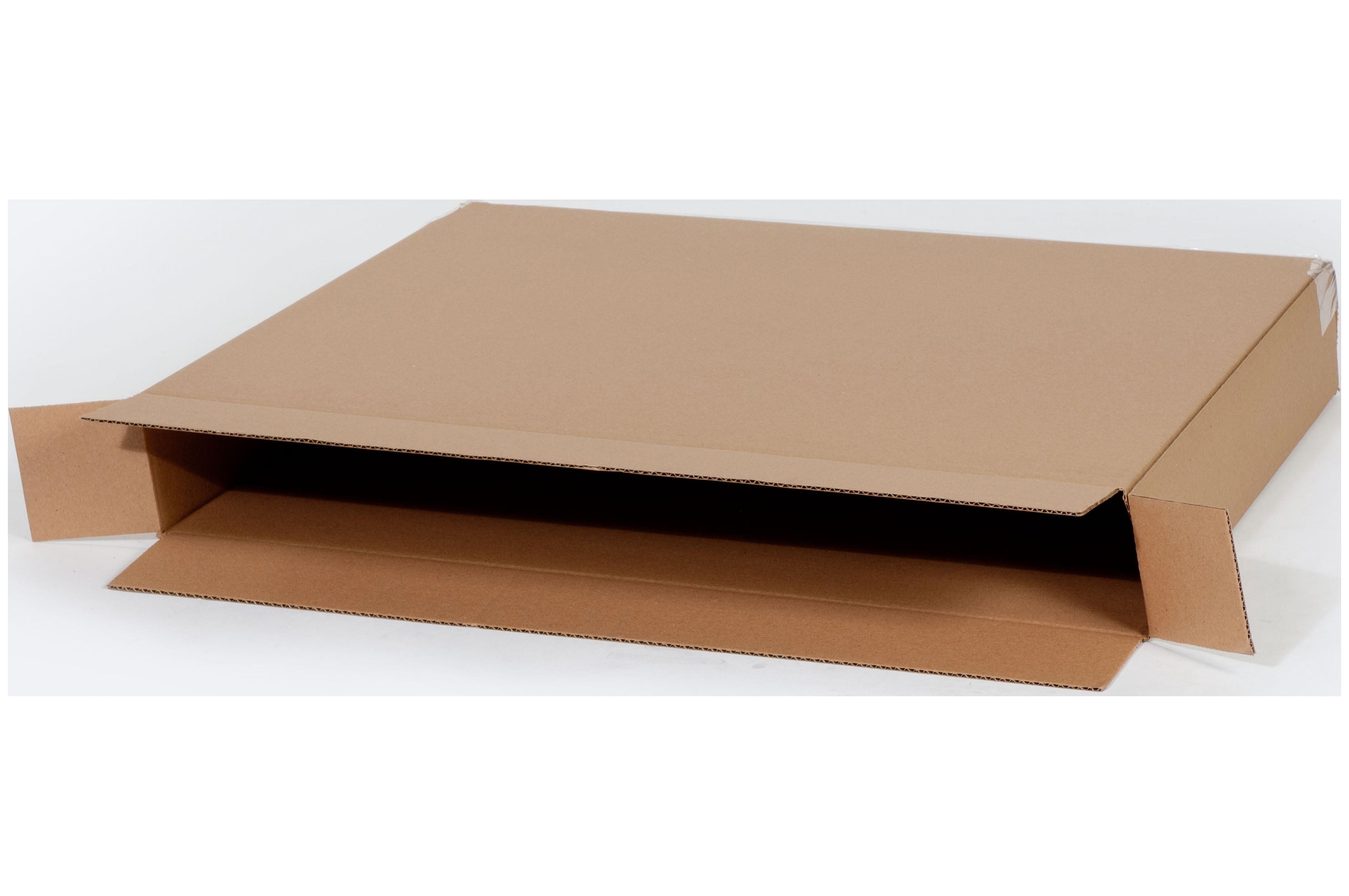 Heavy Duty F.O.L. Corrugated Cardboard Shipping Boxes Kraft 20x8x60 ECT ...