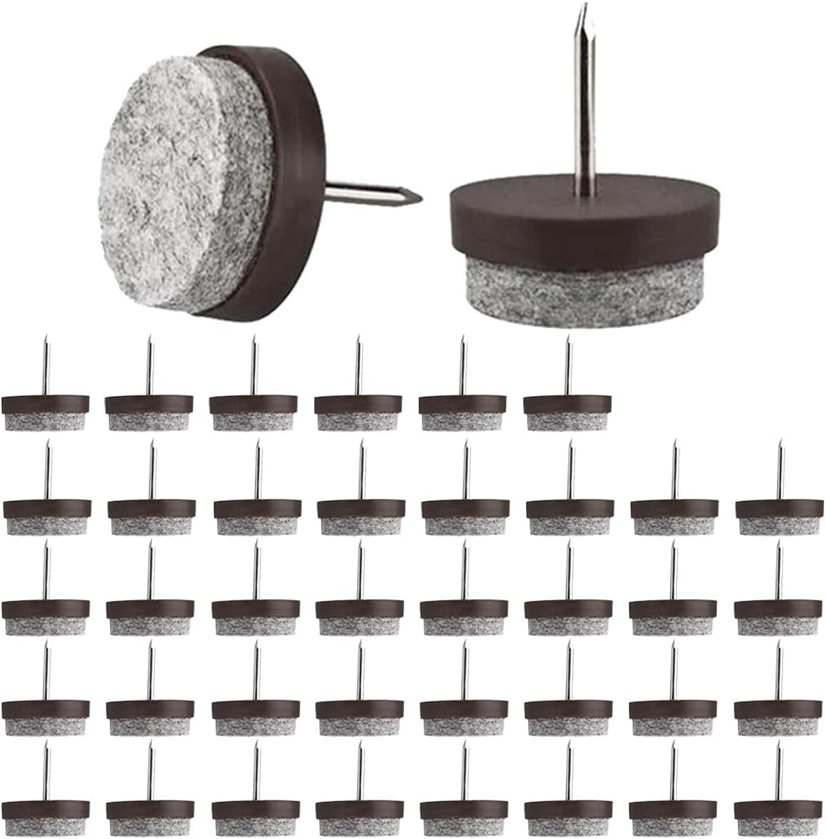 Heavy Duty Chair Leg Pads Heavy-Duty Felt Furniture Pads, Noise