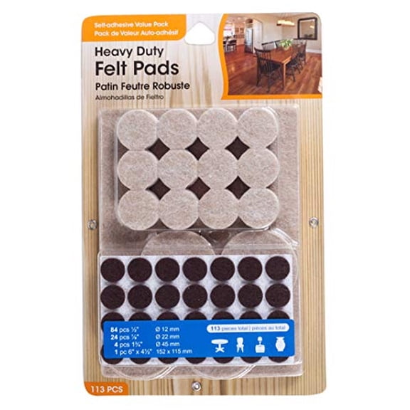 Heavy Duty Felt Pads (Pack of 2)