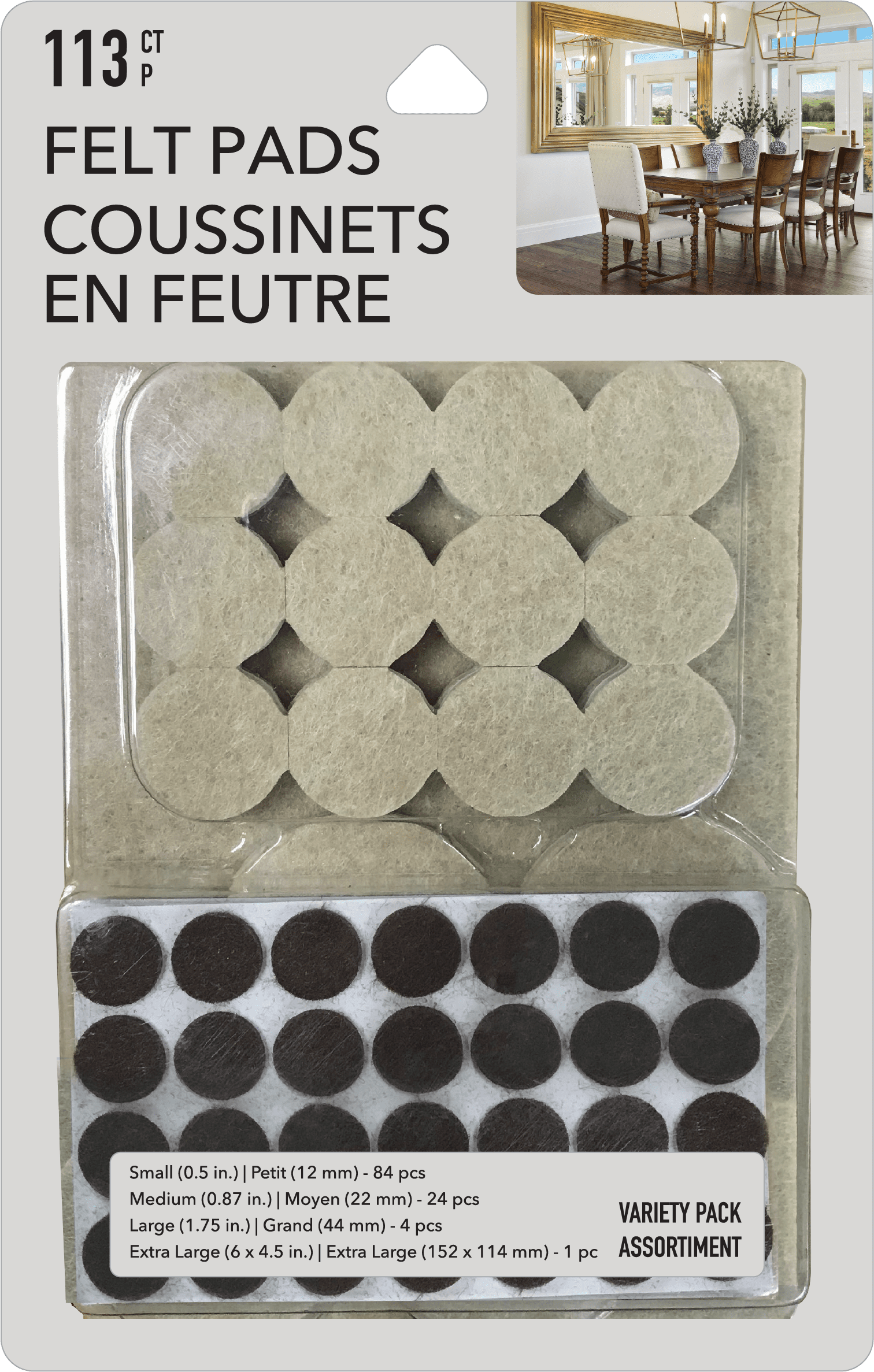 Felt Pads 113 Count