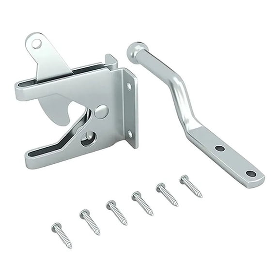 Heavy Duty Fence Hinge Lock For Gates Carbon Steel With Screws For Stability