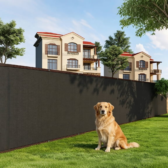 Heavy Duty Fence Privacy Screen, with Metal Grommets & Zip Ties