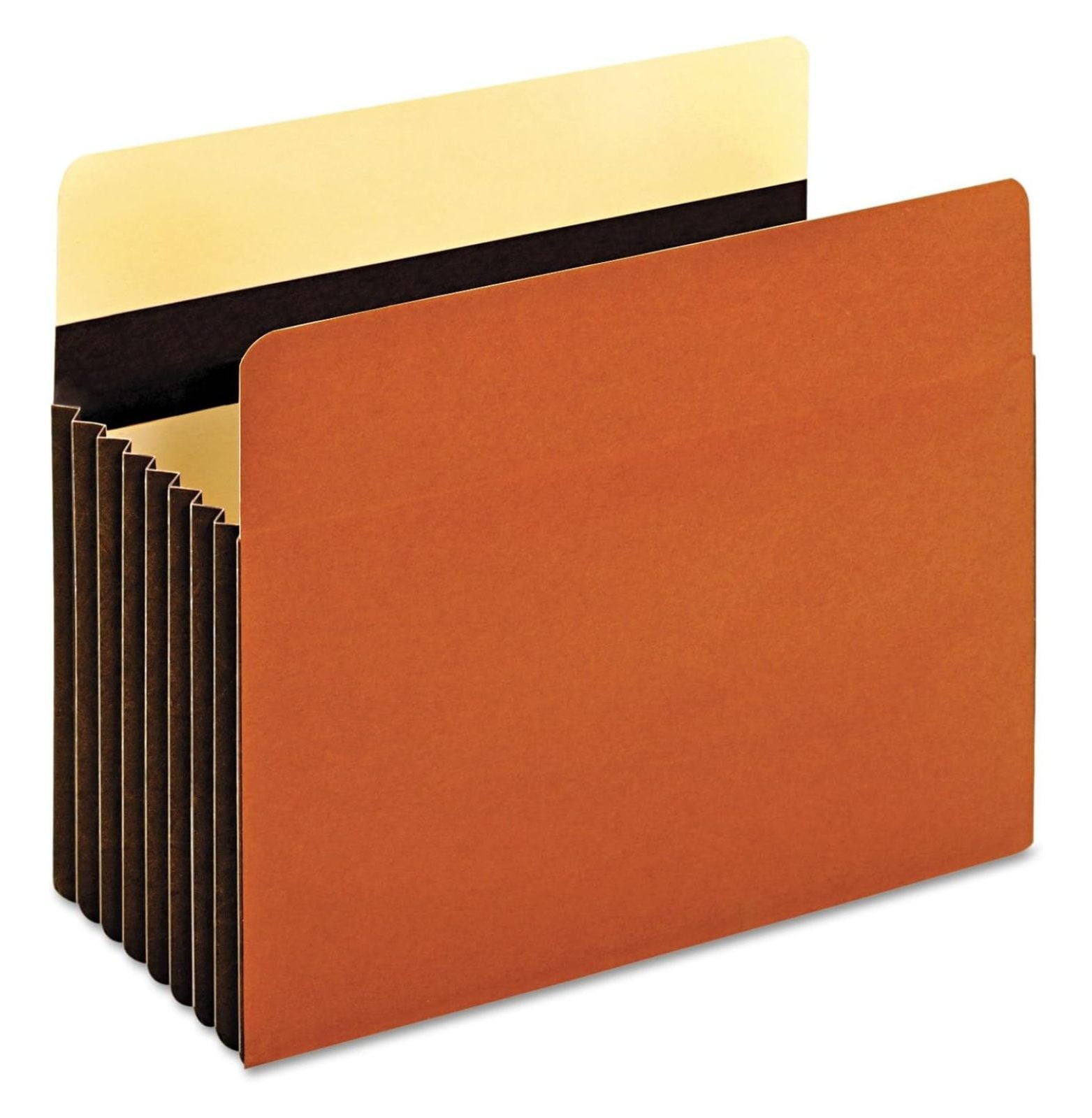 Heavy-Duty File Pockets, 1 Pocket, Letter, Redrope (PFX15444HD) Brown ...